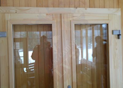 Premium Log cabins Windows and Doors LV 100