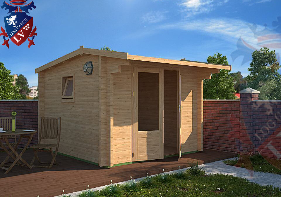 Log Cabin Clive DF Range 3.0m x 3.0m – 04