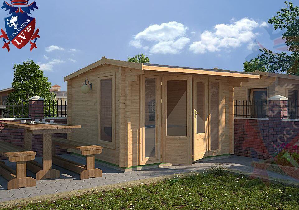 Log Cabin Frogham DF Range 3.5m x 3.0m – 08